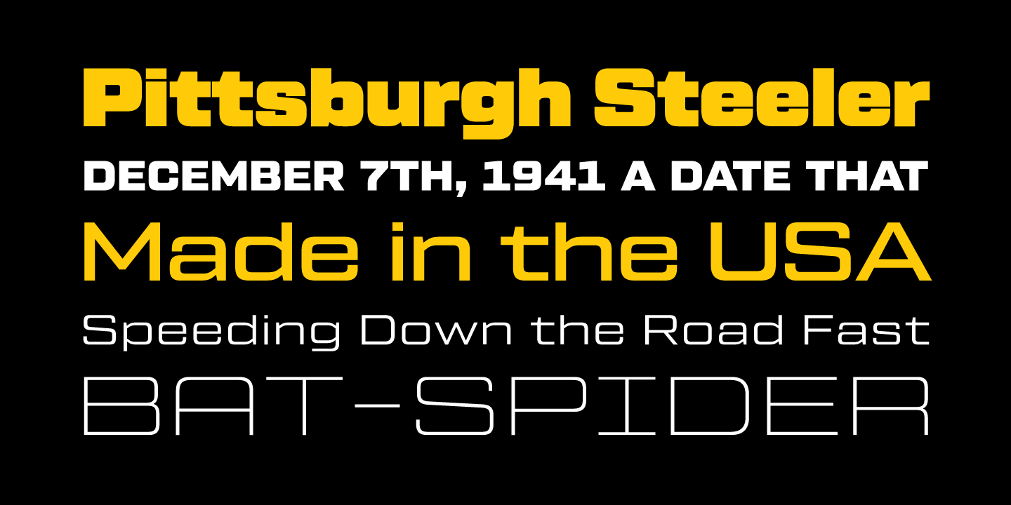 Tactic Sans Extended